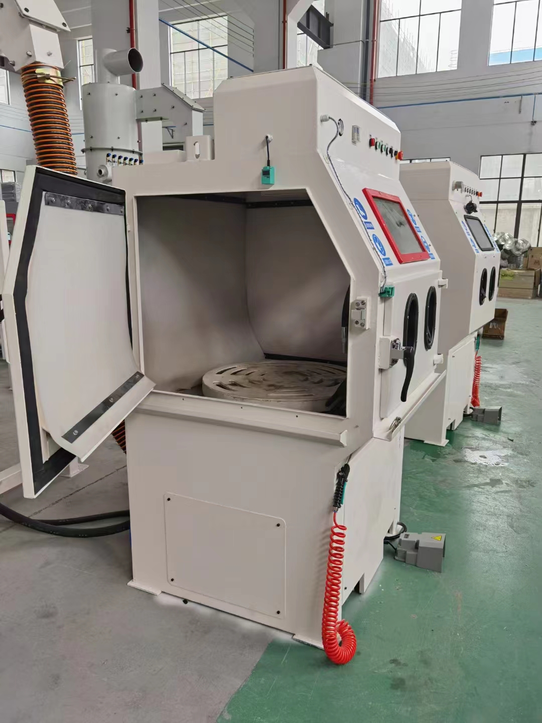 昌江移动式抛丸机的工作原理?