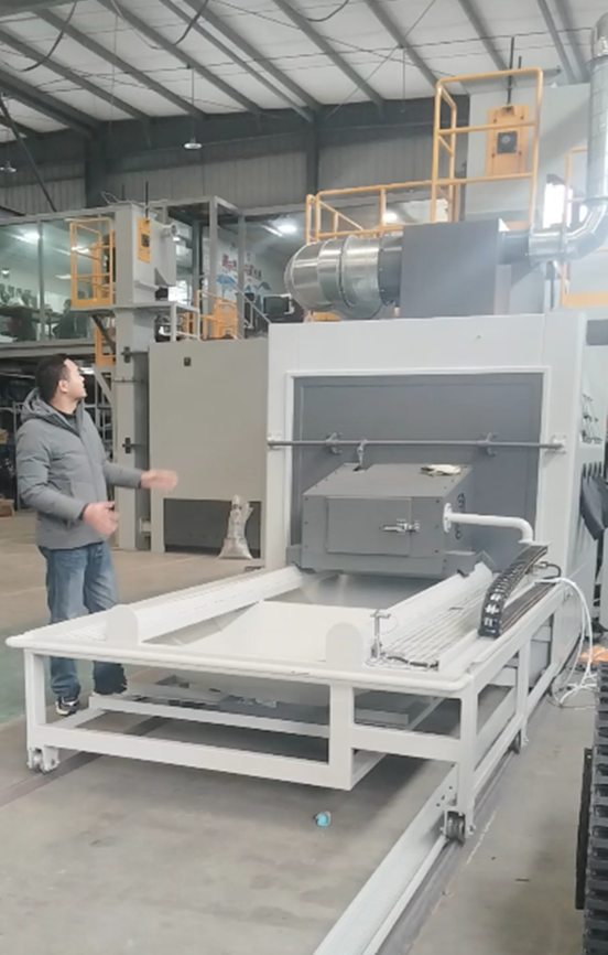 昌江喷砂机在汽车制造中的表面处理应用