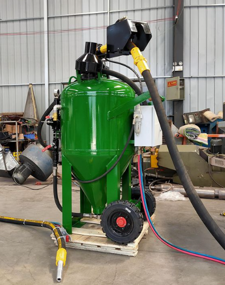 昌江移动式喷砂机 户外施工效率翻倍